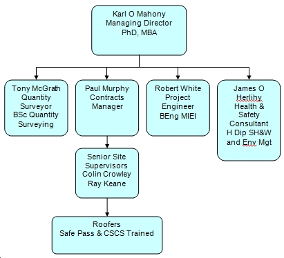 Health And Safety Structure Chart